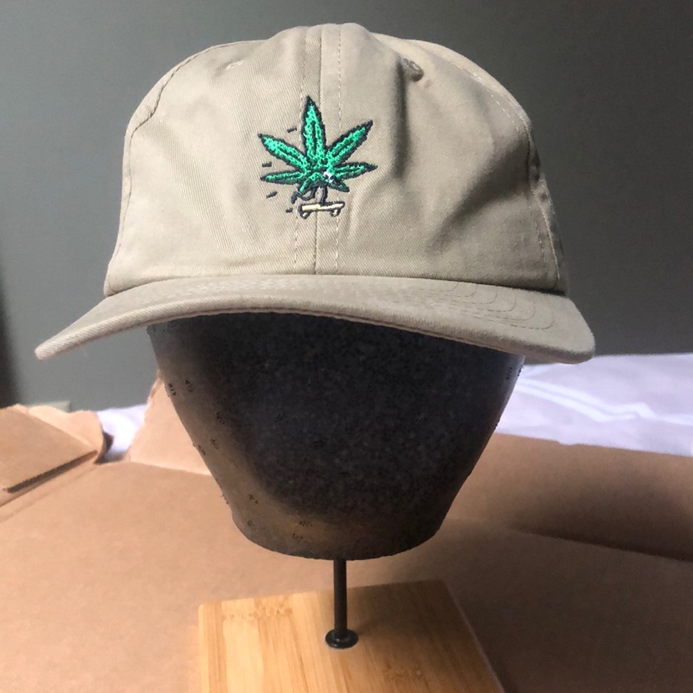 Roark Revival Skateboarding Pot Leaf hat